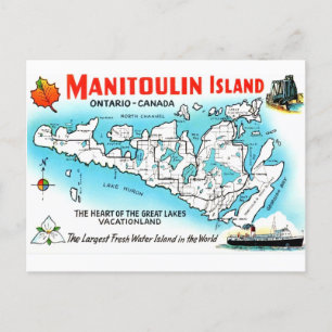 Manitoulin-eiland Canada Briefkaart