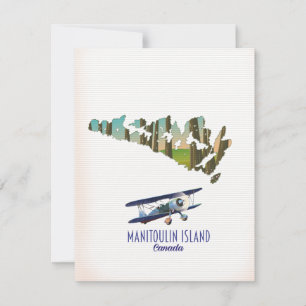 Manitoulin Island Canada kaart