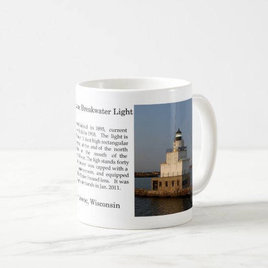 Manitowoc Breakwater Light mug (Devant droit)