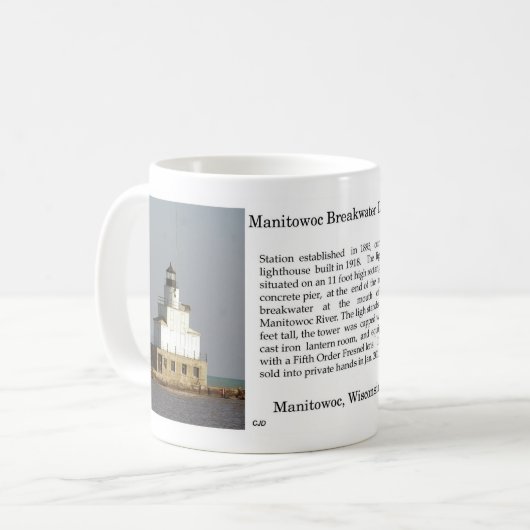 Manitowoc Breakwater Light mug (Devant gauche)