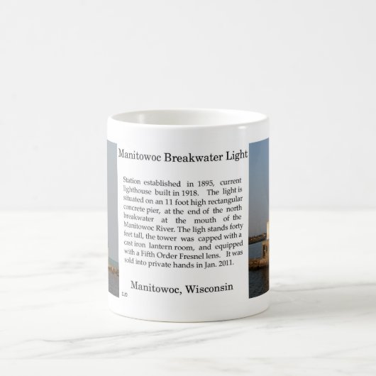 Manitowoc Breakwater Light mug (Centre)