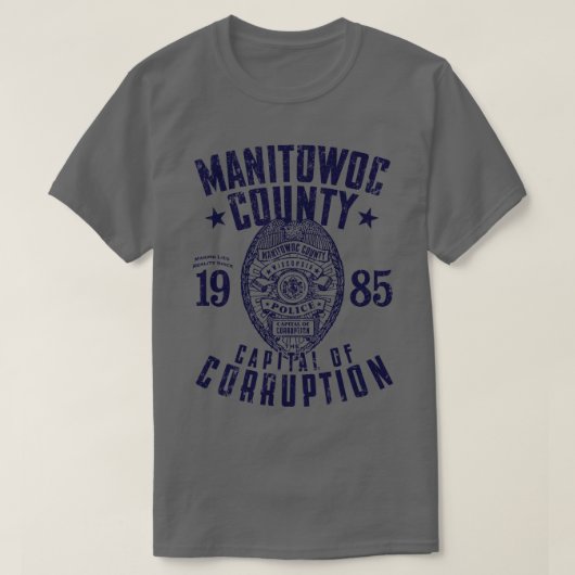 Manitowoc County T-shirt (Design voorkant)