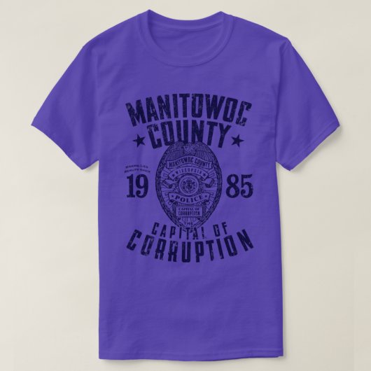 Manitowoc County T-shirt (Design voorkant)