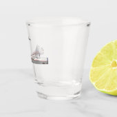 Manitowoc-glas Shot Glas (Rechts)