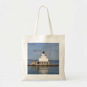 Manitowoc North Breakwater Light canvas tas