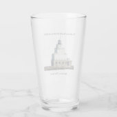 Manitowoc North Breakwater Light glass Glas (Achterkant)