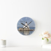 Manitowoc North Breakwater Light klok (Huis)