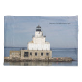 Manitowoc North Breakwater Light kussen hoesje Kussensloop (Achterkant)