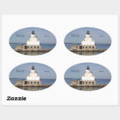Manitowoc North Breakwater Light sticker (Vel)