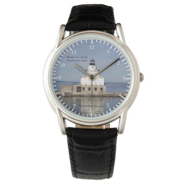 Manitowoc North Breakwater Light watch Horloge (Voorkant)