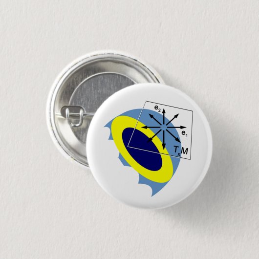 Manivouw! Ronde Button 3,2 Cm (Voorkant /achterkant)