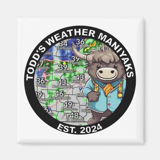 Maniyak Magnet Magneet (Voorkant)