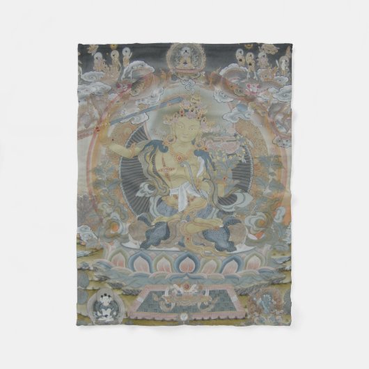 Manjushri Fleece Blanket (Voorkant)