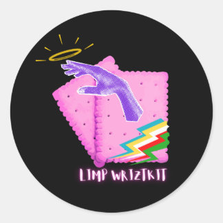 manke rizket ronde sticker