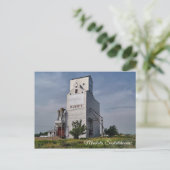 Mankota Grain Elevator Briefkaart (Staand voorkant)