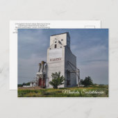 Mankota Grain Elevator Briefkaart (Voorkant / Achterkant)