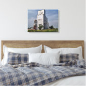 Mankota Grain Elevator Canvas Afdruk (Insitu (Slaapkamer))