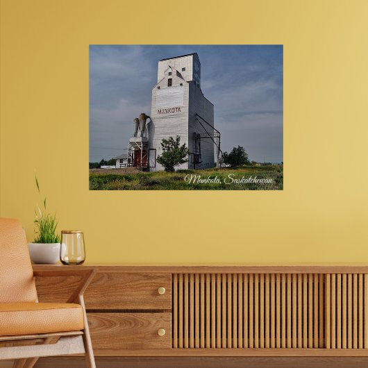 Mankota Grain Elevator Poster (Woonkamer 2)
