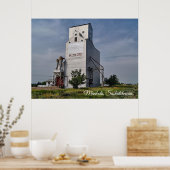Mankota Grain Elevator Poster (Keuken)