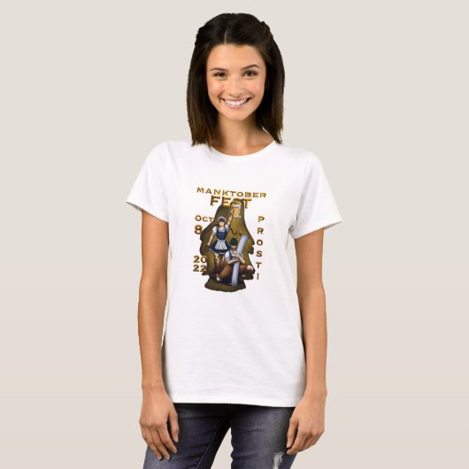 Manktoberfest-vector T-shirt (Voorkant volledig)