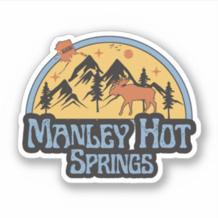 Manley Hot Springs, Autocollant Alaska