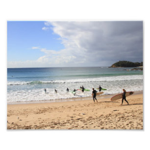 Manly Beach Foto Afdruk