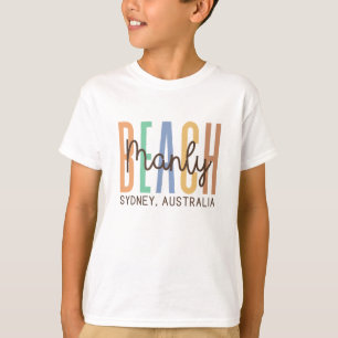 Manly Beach Sydney Australië (zand) T-shirt
