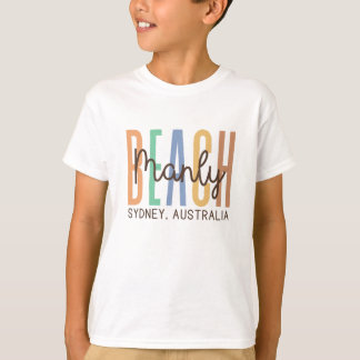 Manly Beach Sydney Australië (zand) T-shirt