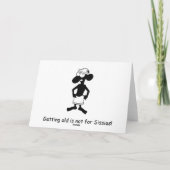 Manly Cowboy 50e carte d'anniversaire (Dos)