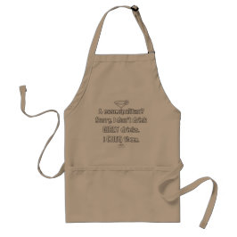 Manly Man Apron Standaard Schort