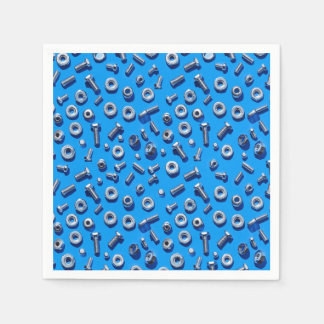 Manly Man Gear Head Nuts en Bolts Servetten