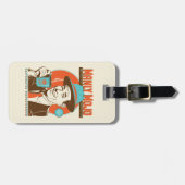 Manly Mojo Coffee Bagagelabel (Voorkant horizontaal)