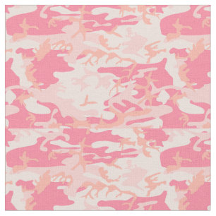 Manly Pink Camo Stof