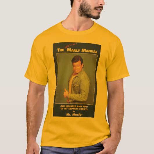 Manly T-shirt (Voorkant)