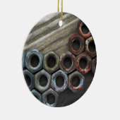 Manly Textures Keramisch Ornament (Rechts)