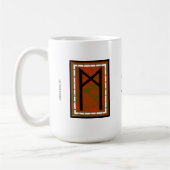 Mannaz Rune Mug - Humanité ! (Gauche)