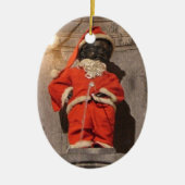 Mannekin Pis Christmastime Keramisch Ornament (Voorkant)