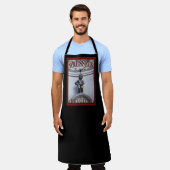 Mannekin Pis in Brussel Schort (Gedragen)