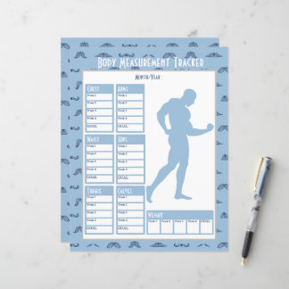 Mannelijk Lichaam Metingen Tracker Gewichtsverlies