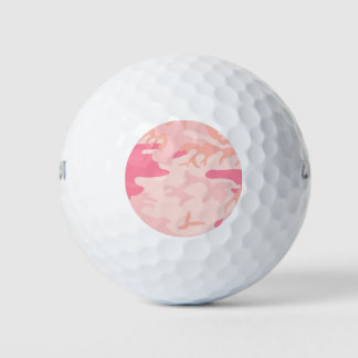 Mannelijk Roze Camo Golfballen