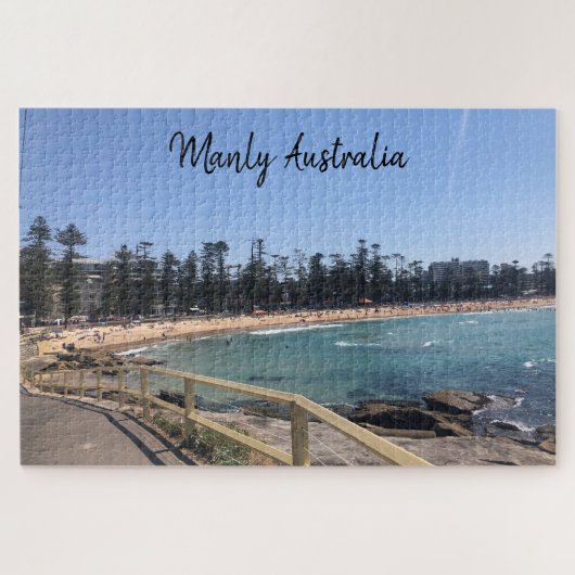 mannelijk strand sydney puzzel legpuzzel (Horizontaal)