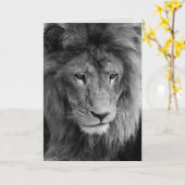 mannelijk wenskaart kaart (Gele Bloem)