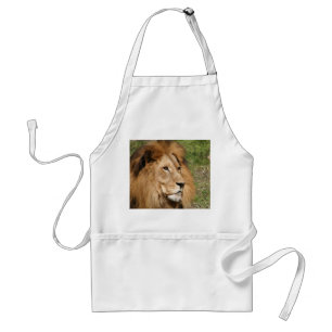 Mannelijke Afrikaanse Lion Apron Standaard Schort