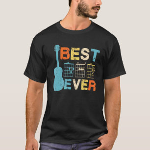 Mannelijke Akoestische Gitaar Vader Gitarist Muzie T-shirt