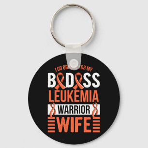 Mannelijke Aml Leukemie Ontwerp Voor Een Echtgenoo Sleutelhanger