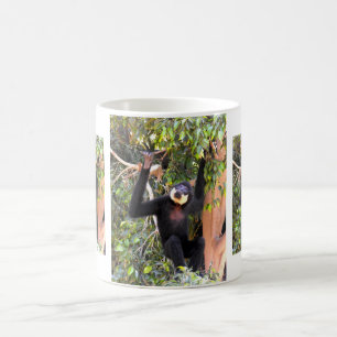 Mannelijke Buff wang gibbon Koffiemok