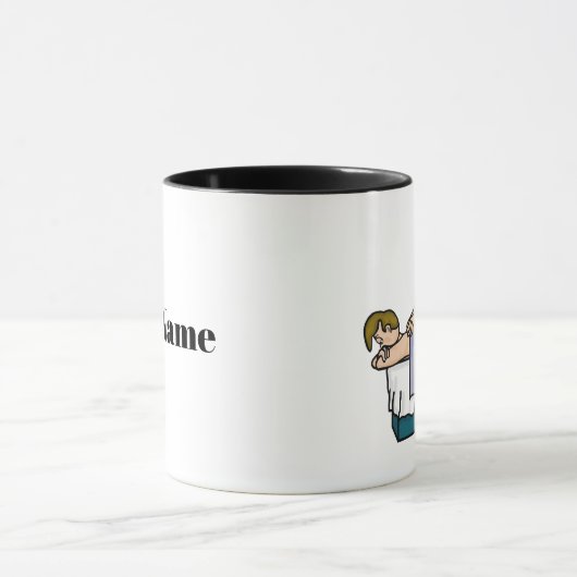 Mannelijke Chiropractor of Masseuse Mok (Midden)