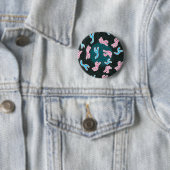 Mannelijke chromosomen wetenschap ronde button 5,7 cm (In situ)