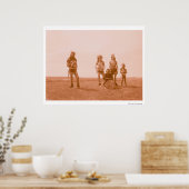 Mannelijke dansers poster (Keuken)