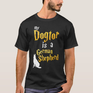 Mannelijke Duitse Herdershond  Duitse Herdershond T-shirt